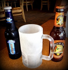 Ice cold beer and frosty mugs!
